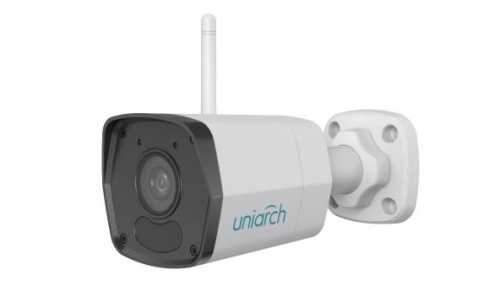 Uho-B1R-M2F4 IP Camera - 2MP, 4mm, Bullet, WiFi, Mic, SD, ANR, Uniview 