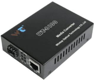 WT-8110G-SFP-AS 10/100/1000M Ethernet to fiber media converter, Wintop 