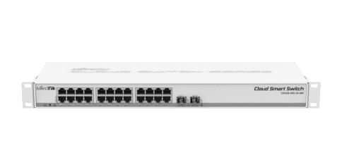 CSS326-24G-2S+RM Managed Switch - CSS326, 24G, 2S+, MikroTik
