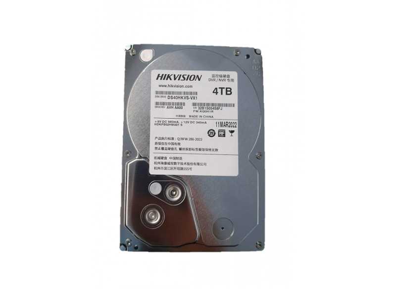 მყარი დისკი, Hikvision, HDD, 4TB, DS40HKVS-VX1