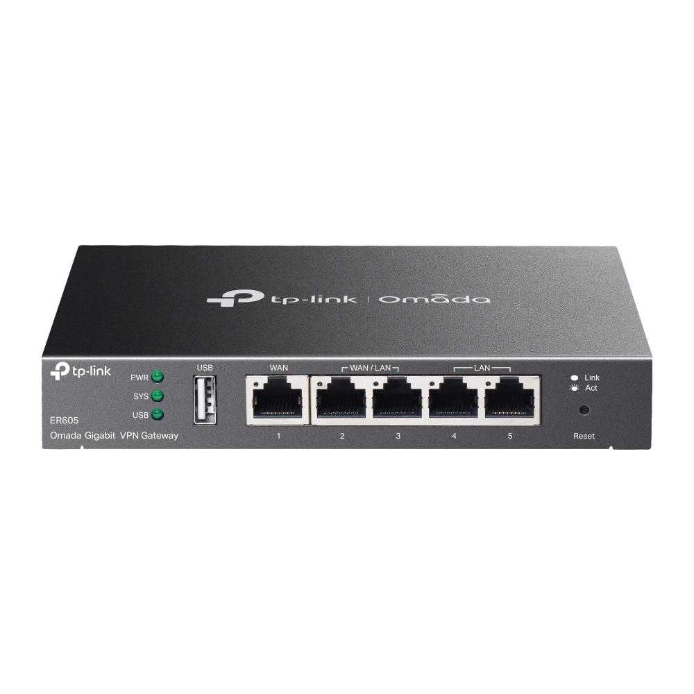 TP-Link, ER605, Omada Gigabit VPN Router