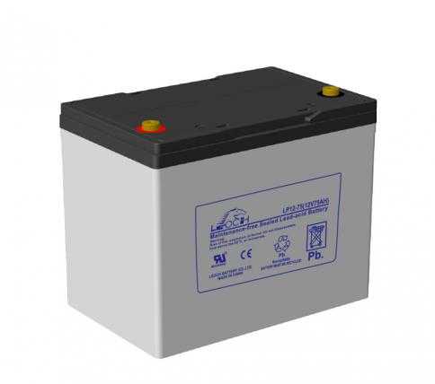 LP12-75 Rechargeable Lead Acid UPS Battery 12V/75AH - Leoch
