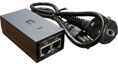 POE-24-24W-G-EU PoE Injector, 24VDC, 24W, 1Gbit