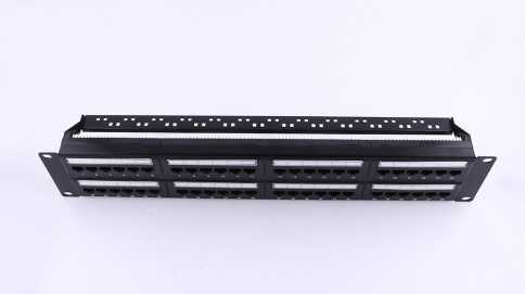 PP-CAT5e-UTP-48-2U CAT5e UTP PATCH PANEL 2U