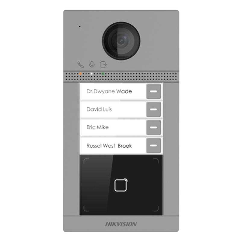 ინტერკომი DS-KV8413-WME1(C)/Flush