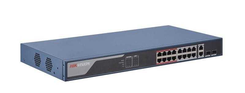 Hikvision სვიჩი POE DS-3E1318P-EI