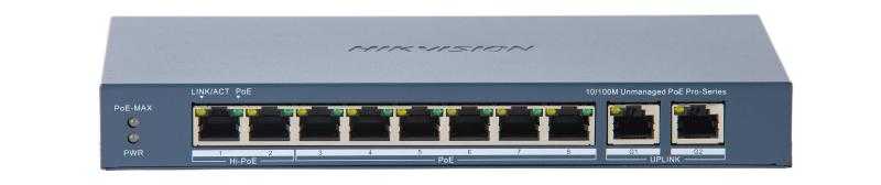 სვიჩი Poe Hikvision,DS-3E0310HP-E(C)