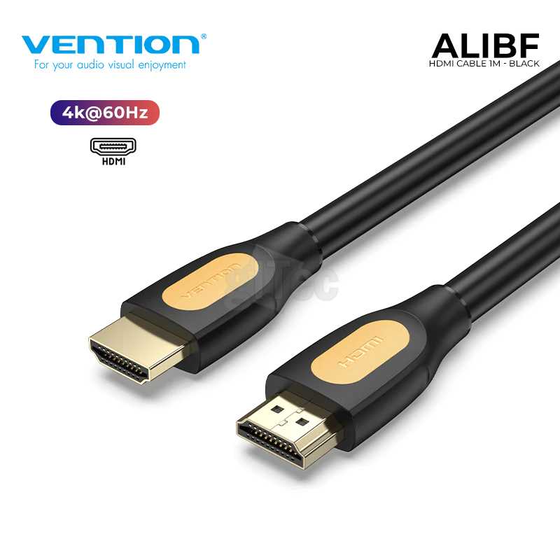 Vention ALIBL HDMI-A Male to Male 4K HD Cable PVC Type 10M Black