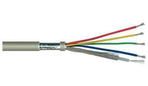 კოაქს კაბელი CCTV 1COAX+ 4X0.22mm UNAL