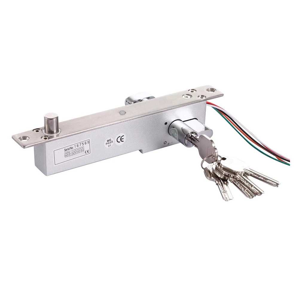 ელ საკეტი გასაღების ბუდით ACM-Y600A Fail Secure Electric Bolt with Mort Key Lock Cylinder